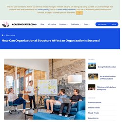 How Can Organizational Structure Affect an Organization's Success?
