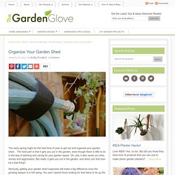 Organize Your Garden Shed