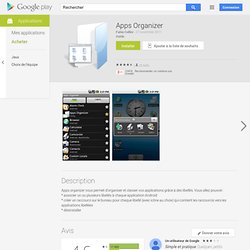 Apps Organizer - Android Apps auf Google Play