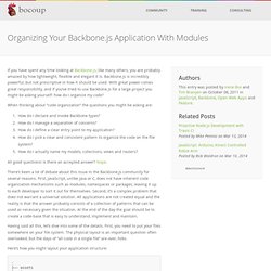 Organizing Your Backbone.js Application With Modules – Organizing Your Backbone.js Application With Modules – Bocoup Web Log