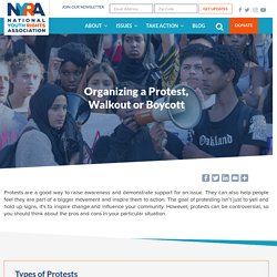 Organizing a Protest, Walkout or Boycott - NYRA