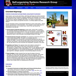 Self-organizing Systems Research Group
