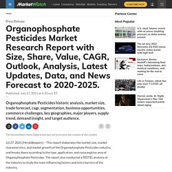 Organophosphate Pesticides Market Research Report with Size, Share, Value, CAGR, Outlook, Analysis, Latest Updates, Data, and News Forecast to 2020-2025.