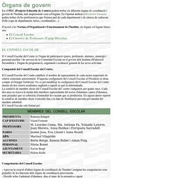 Òrgans de govern