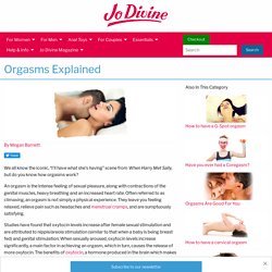 Orgasms Explained