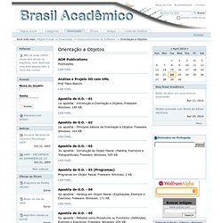 Orientação a Objetos — Brasil Acadêmico