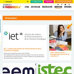 Tests d’orientation, Métiers, Guide des métiers, Formations, Abonnement magazine