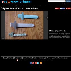 Origami Swords [Slideshow]