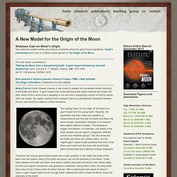 Origin of the Moon