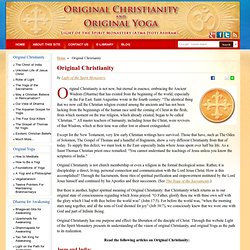 Original Christianity