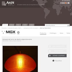 Lámpara de techo de diseño de resina - DRAGONFLY by Wertel Oberfell - .MGX by Materialise