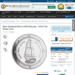 Buy the Original New Zealand HMS Bounty: 1/2 Oz Silver Coin