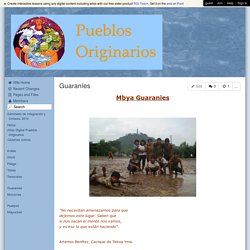 Pueblos-Originarios-Argetnina - Guaraníes