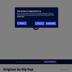 "Origines du Hip hop" de Emmeline DAL