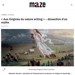 Aux Origines du nature writing