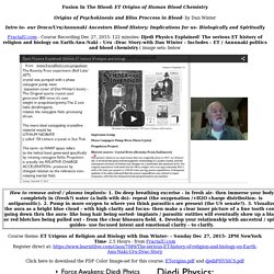 ORIGINS OF DNA:Fusion in the Heart- Fusion in the Blood- Science of Alchemy - with Dan Winter