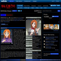 Orihime Inoue Info