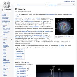 Orion–Cygnus Arm