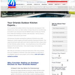 Find Best Outdoor Kitchen Designs Orlando