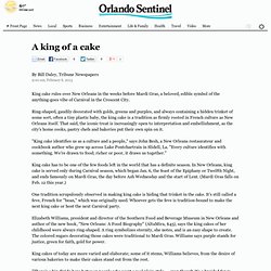 Orlando Sentinel - New Orleans king cake