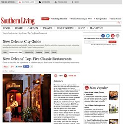 New Orleans' Top-Five Classic Restaurants