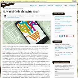 How mobile is changing retail
