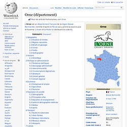 Orne (département)