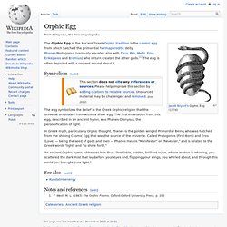 Orphic Egg