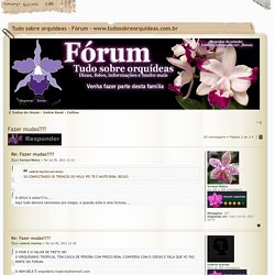 Tudo sobre orquídeas - Fórum - www.tudosobreorquideas.com.br