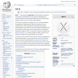 Mac OS X