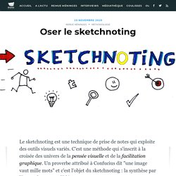 Oser le sketchnoting - Edumoov, Le Blog