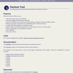 Osmium Tool
