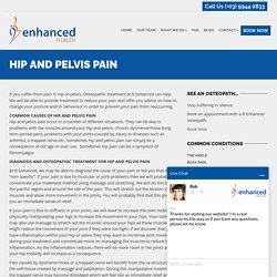 Hip and Pelvis Pain - B Enhanced Health