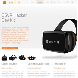 OSVR Hacker Dev Kit