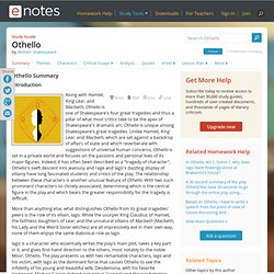 Othello William Shakespeare Study Guide, Lesson Plan & more