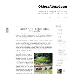 OtherAberdeen: Woonerf for the Denburn Valley Development.