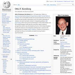 Otto F. Kernberg