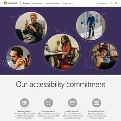 Our accessibility commitment