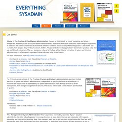 Our books - Everything Sysadmin