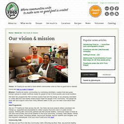 Our vision & mission - FoodCycle