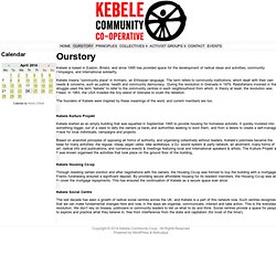 Ourstory « Kebele Community Coop