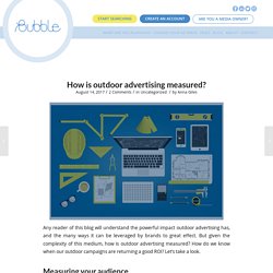 How is outdoor advertising measured? - Bubble