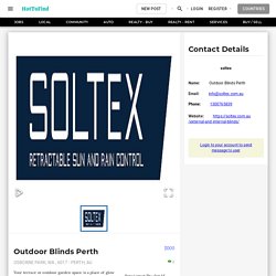 Outdoor Blinds Perth ~ 41867 - HotToFind Australia