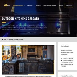 Outdoor Kitchens Calgary