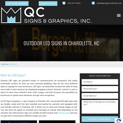 QC Signs Charlotte, NC