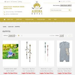 Buy baby boy outfits at wholesale rates