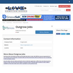 Outgrow Jobs