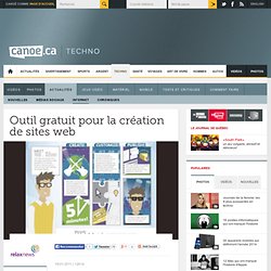 Canoë - Techno-Sciences - Outil gratuit pour la création de sites web