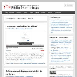 Outils- Biblio numéricus