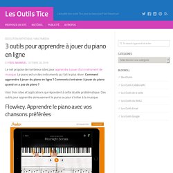 3 outils pour apprendre à jouer du piano en ligne